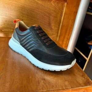 Martin Dingman Black and Brown Sneakers